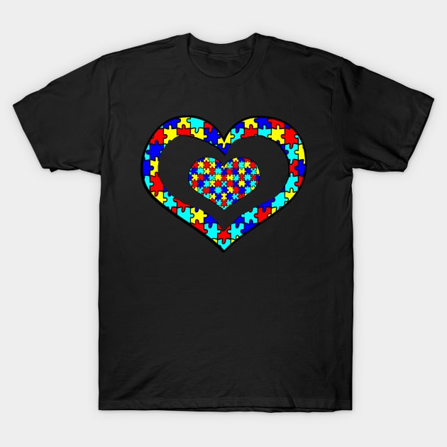 Copy of Autistic Interpretations Gift Puzzle Letters Quote Autism Awareness T-Shirt by tamdevo1